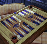 Custom Beach Club Tournament Backgammon Board by Crisloid